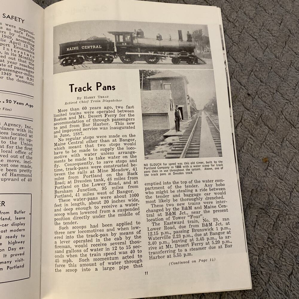 Maine Central Railroad Magazine 1950
